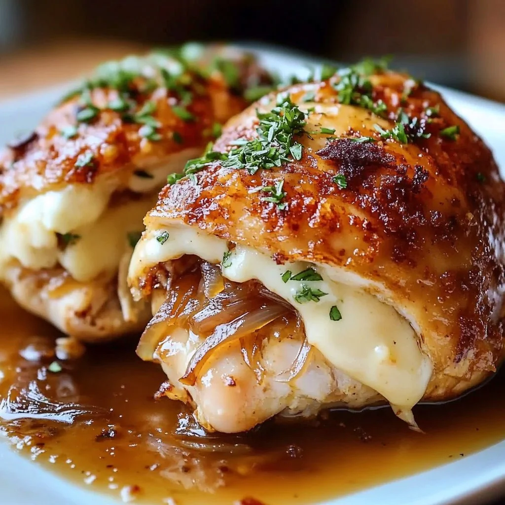 French Onion Stuffed Chicken: An Amazing Ultimate Recipe