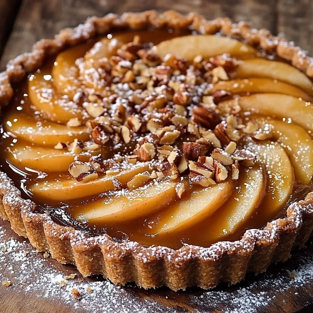 Gluten-Free Caramel Apple Tart