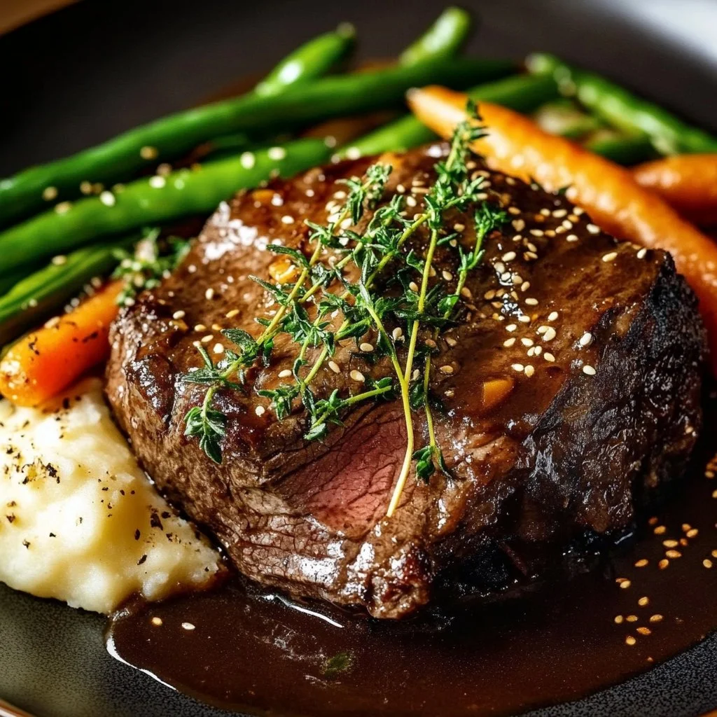 Irresistible Slow-Braised Miso Beef Roast Recipe for Home Chefs