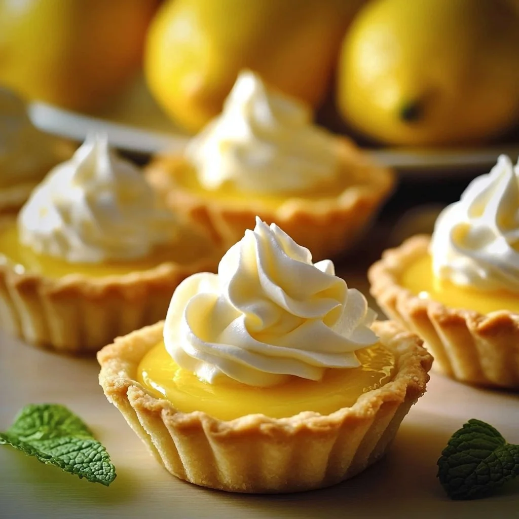 Lemon Curd Tartlets
