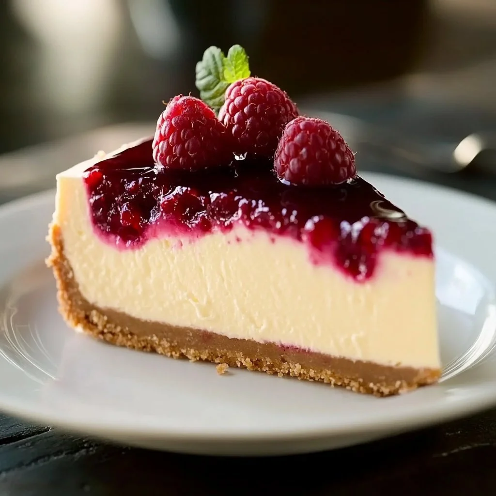 Mulberry & Earl Grey Cheesecake