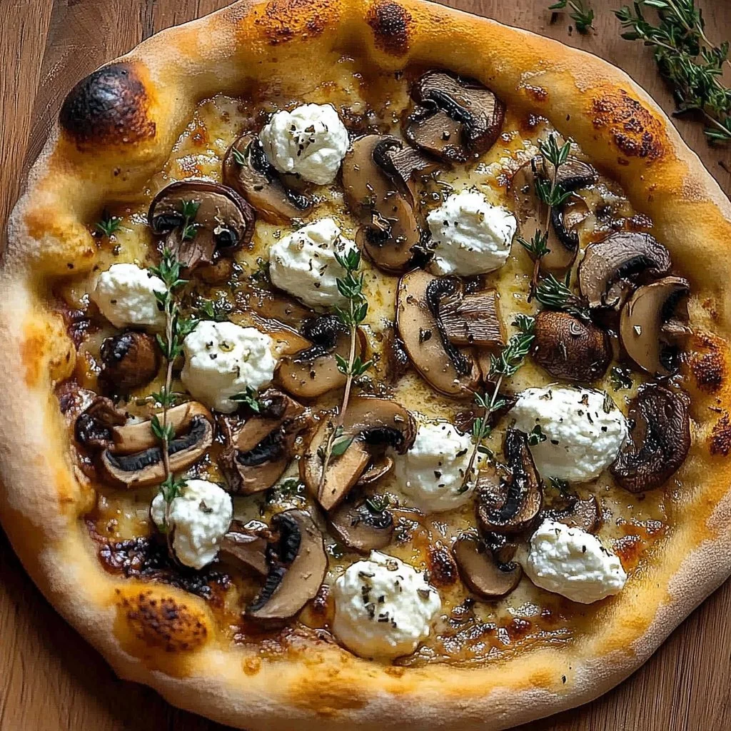 Mushroom Goat Cheese Pizza: An Incredible Ultimate Recipe