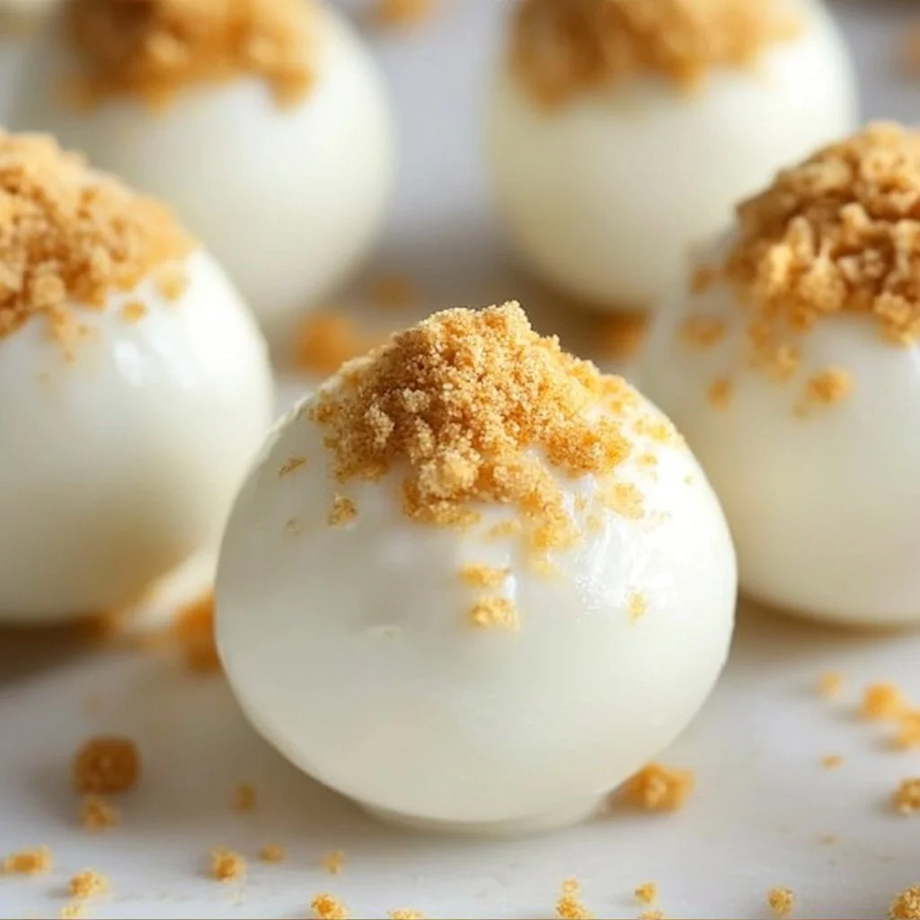 No Bake Pumpkin Cheesecake Balls