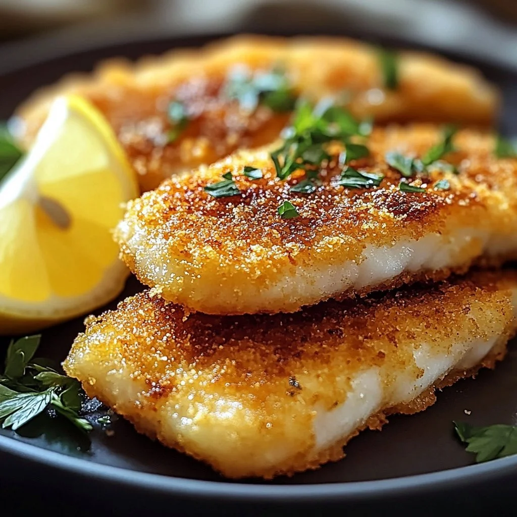 Parmesan Crusted Fish