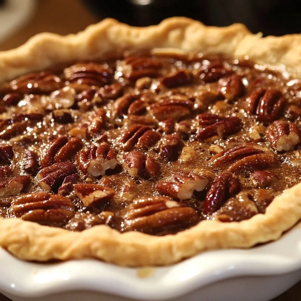 Pecan Fudge Chocolate Pie