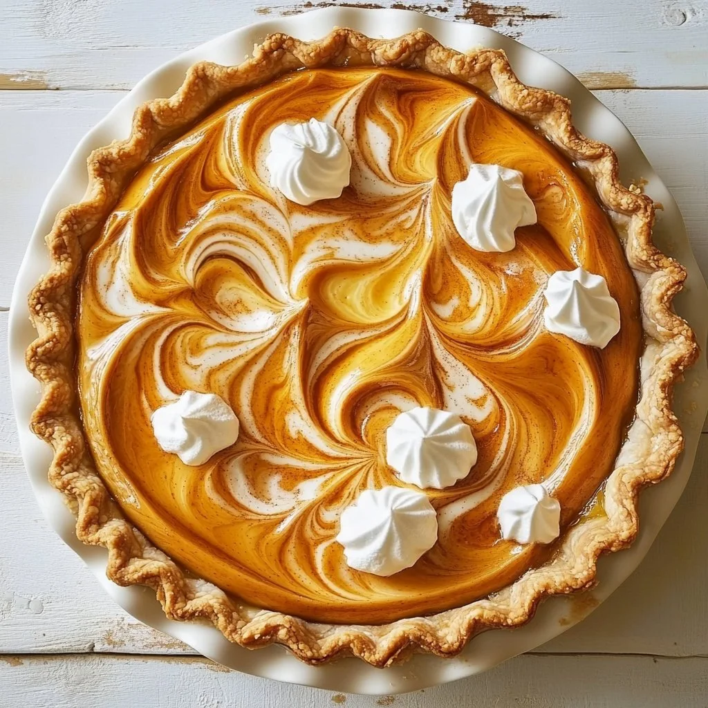 Pumpkin Mascarpone Pie