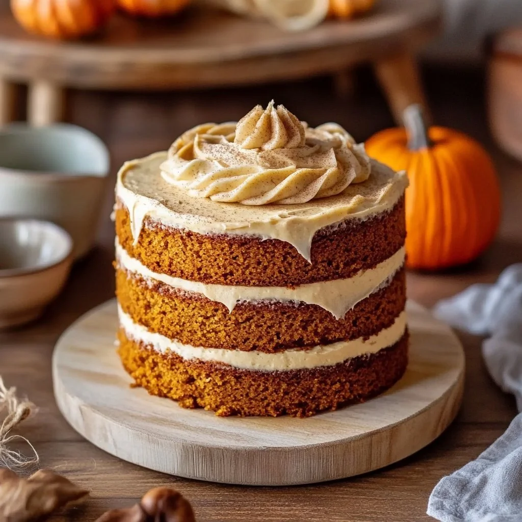 Pumpkin Spice Latte Cake