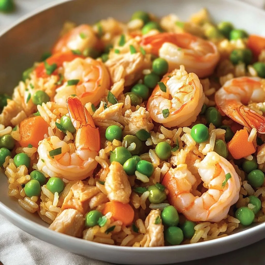 Sizzle Up Shrimp and Chicken Fried Rice for Busy Nights