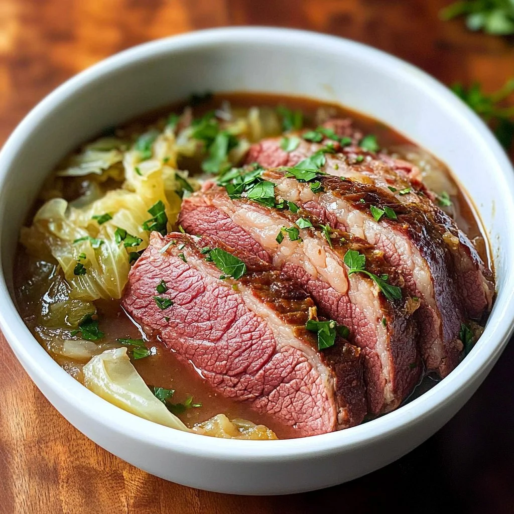 Slow Cooker Corned Beef and Cabbage Recipe for St. Patrick’s Day