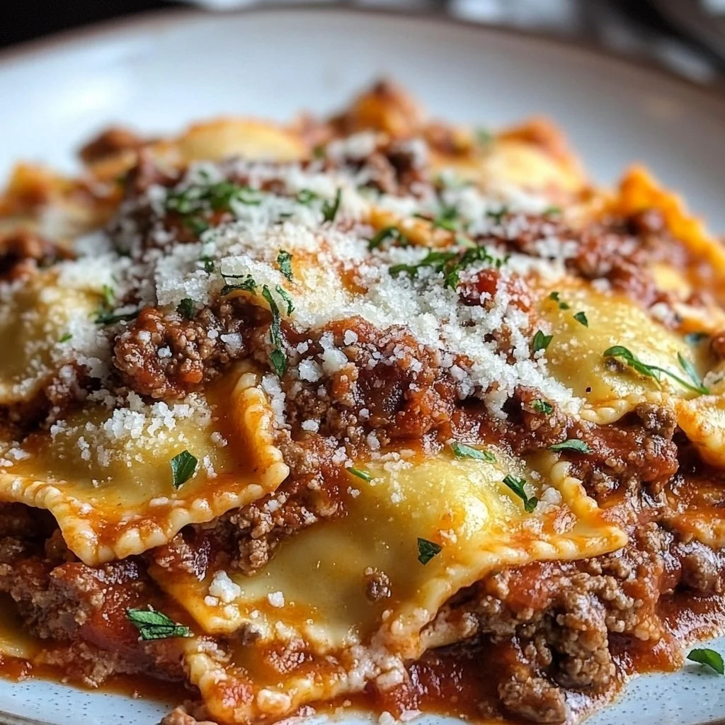 Slow-Cooker Ravioli Lasagna