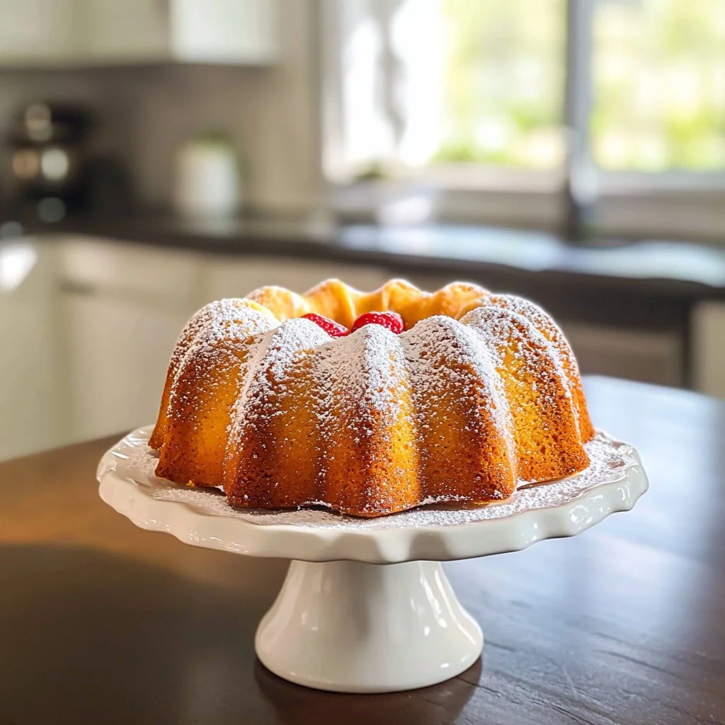 Strawberry Pound Cake
