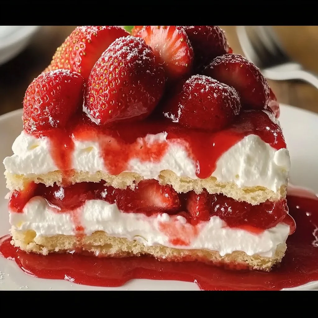 Strawberry Shortcake Cheesecake: Your New Favorite Dessert