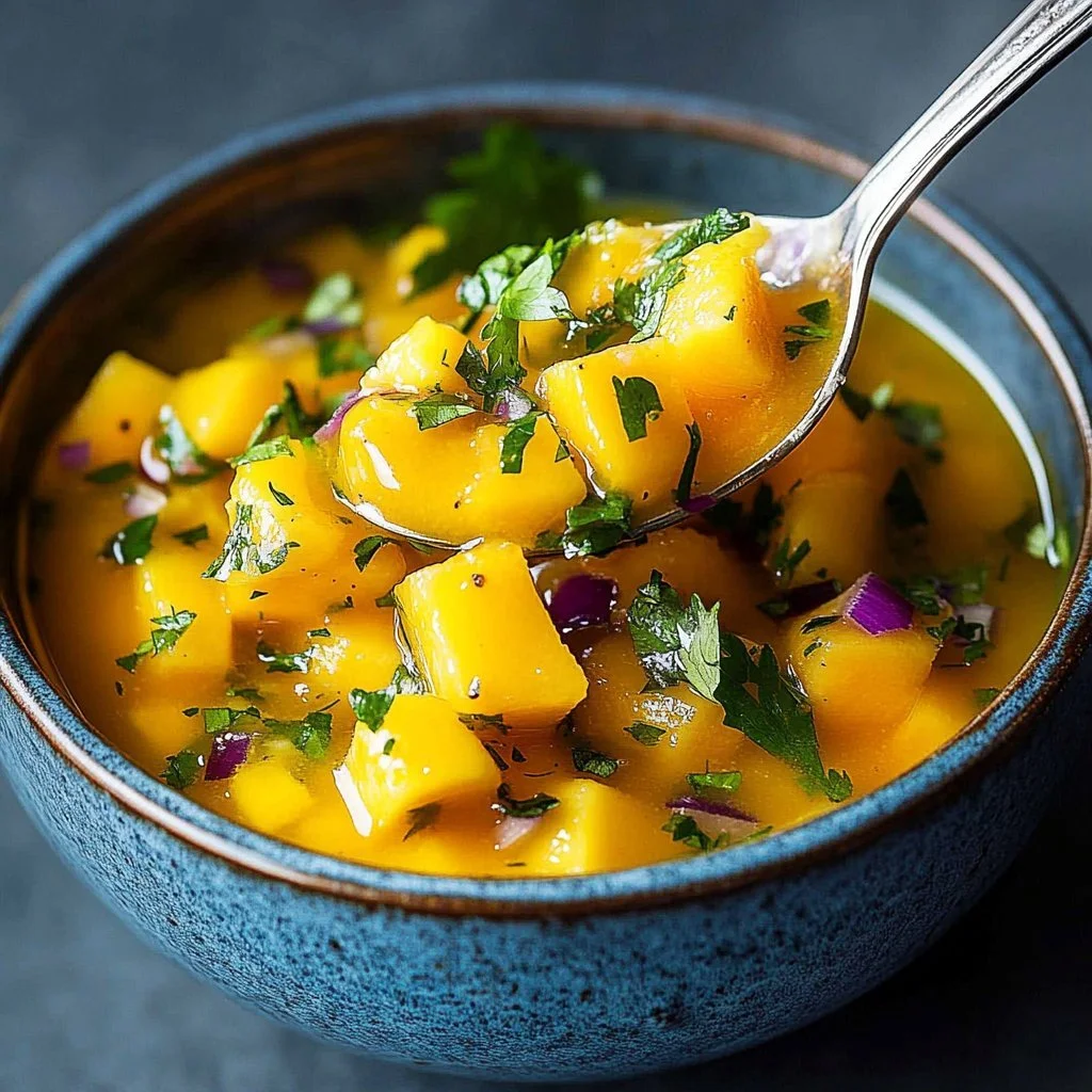 Sweet Spicy Mango Dressing