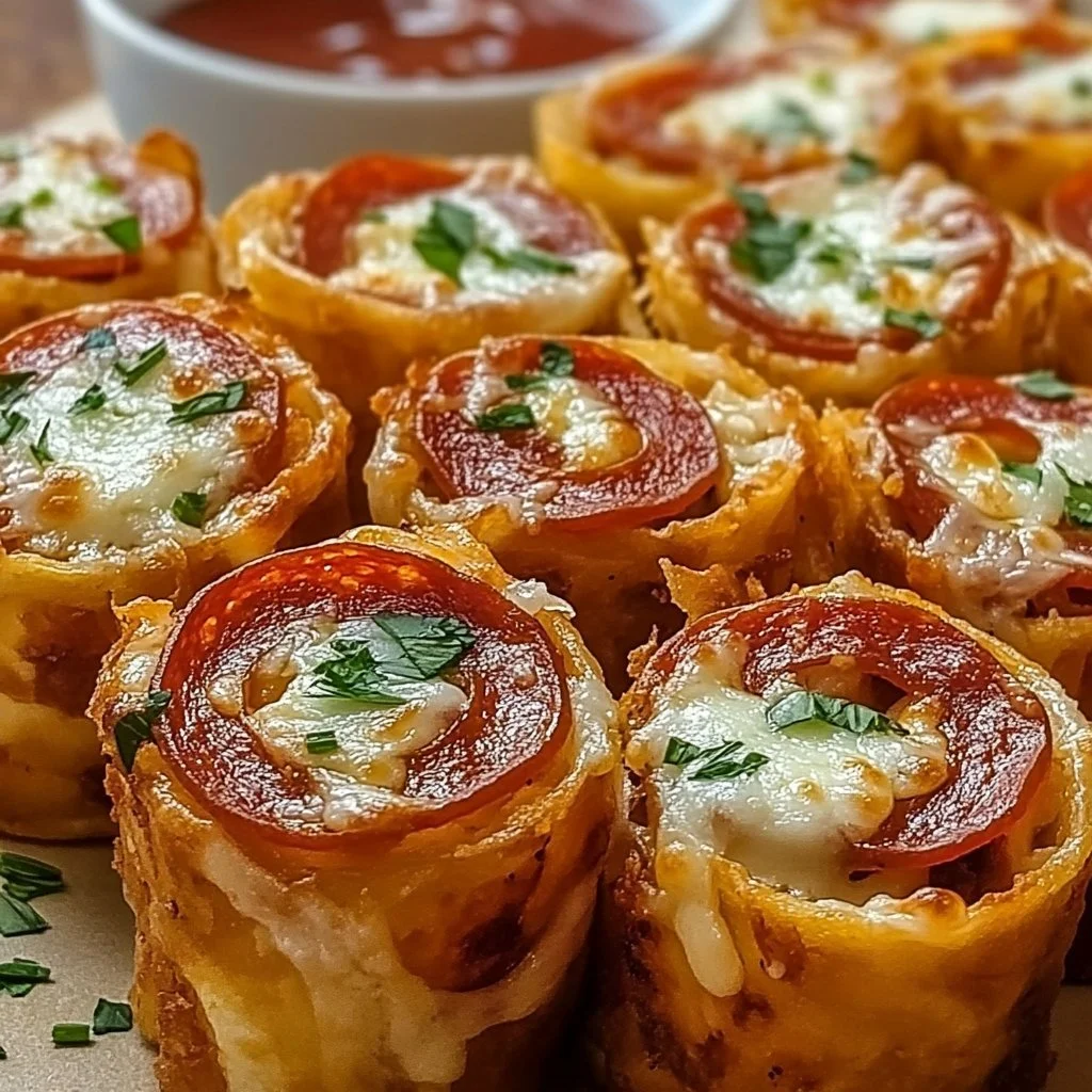 Tortilla Pizza Rolls