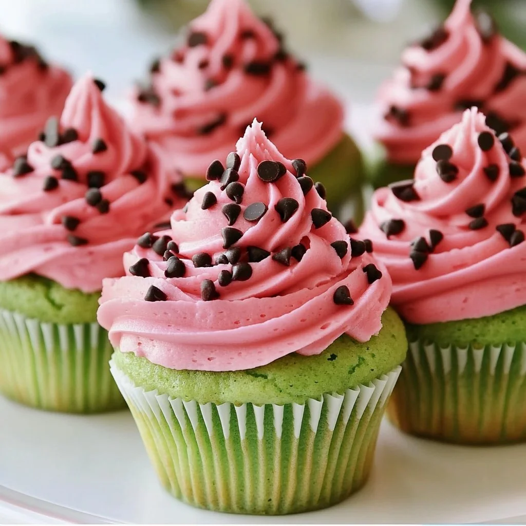 Watermelon Cupcakes