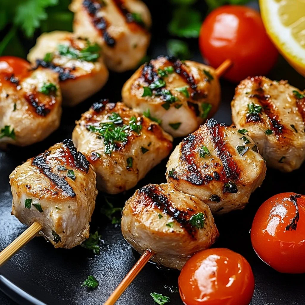 Authentic Greek Chicken Souvlaki Recipe