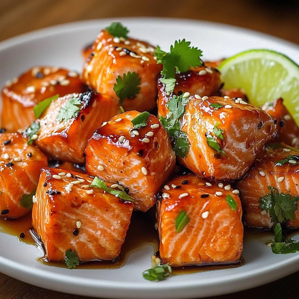Bang Bang Salmon Bites Bowls