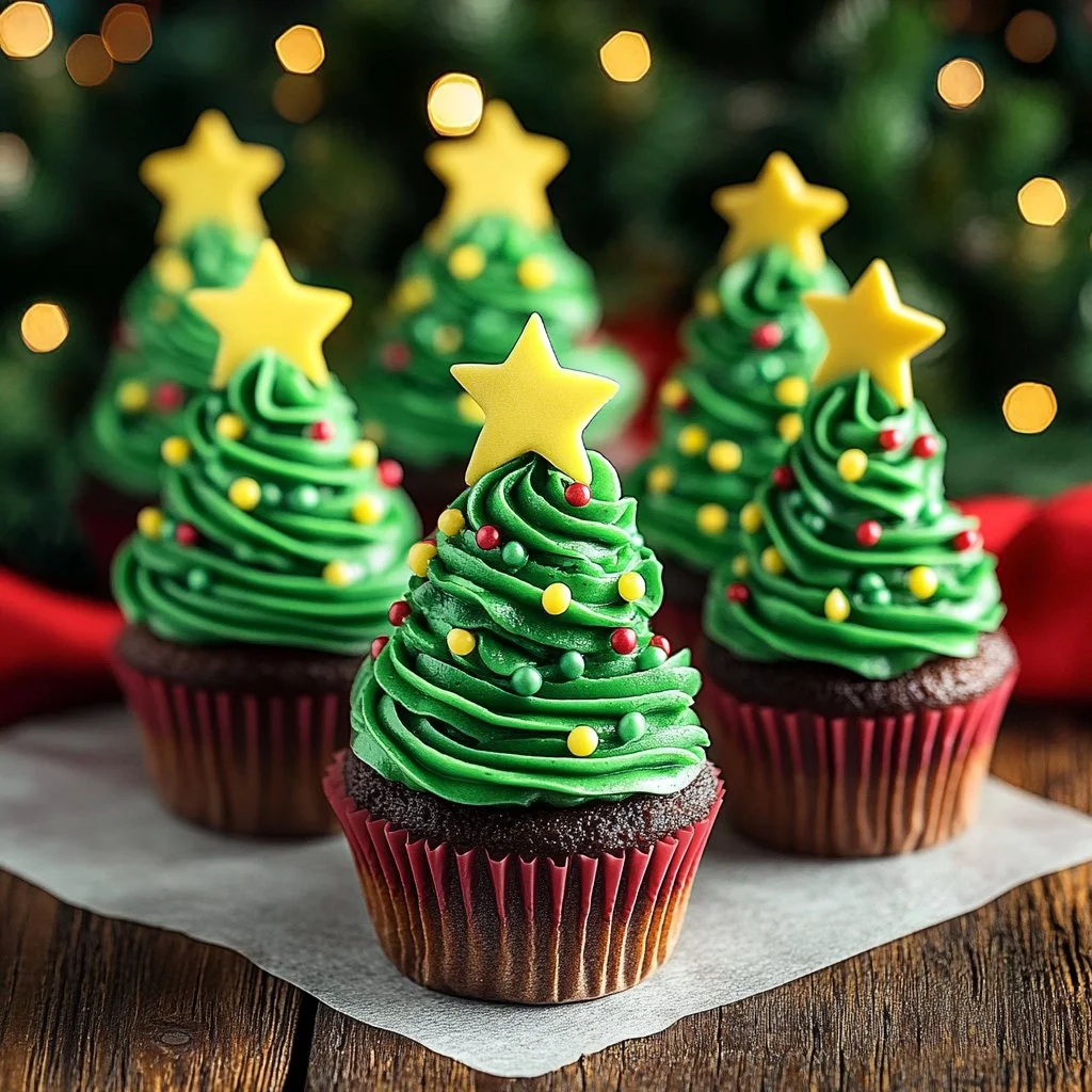 Brownie Christmas Trees