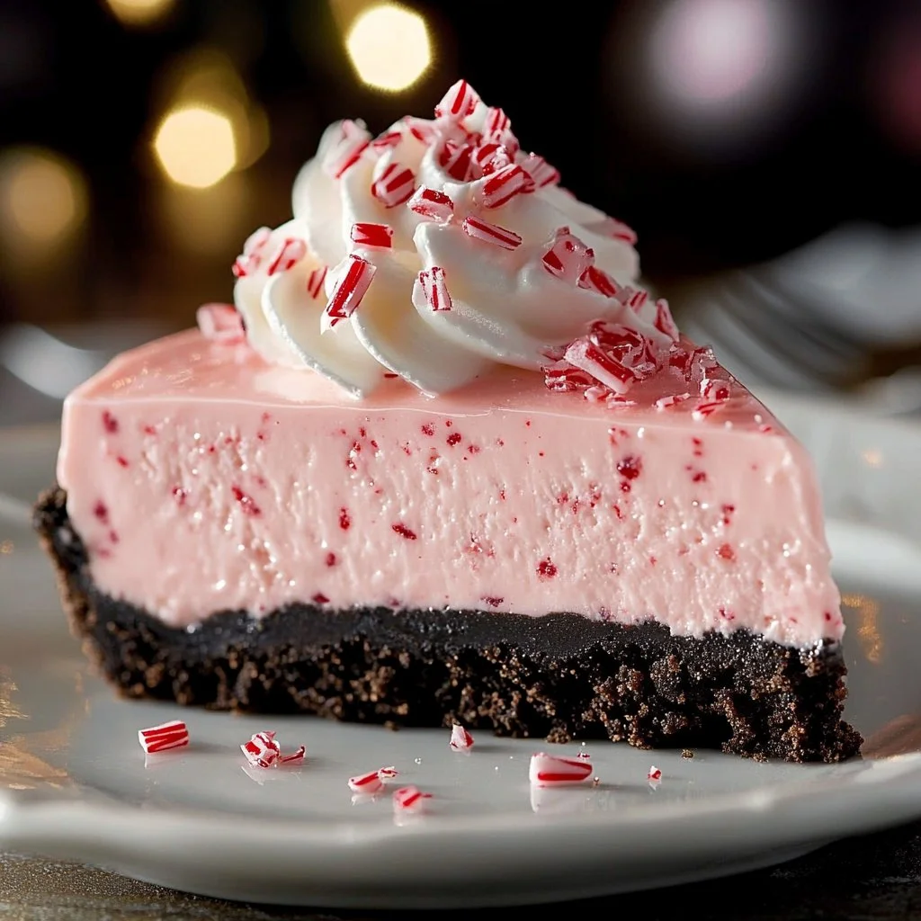 Candy Cane Pie