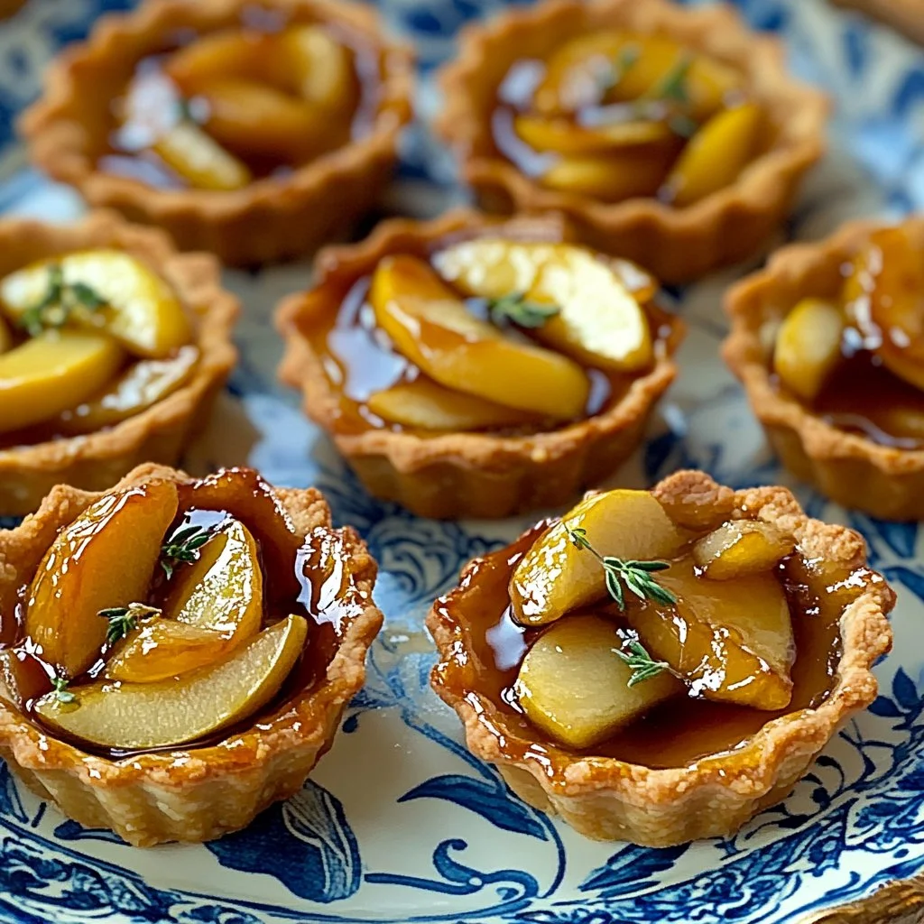 Caramelised Pear & Gorgonzola Tart