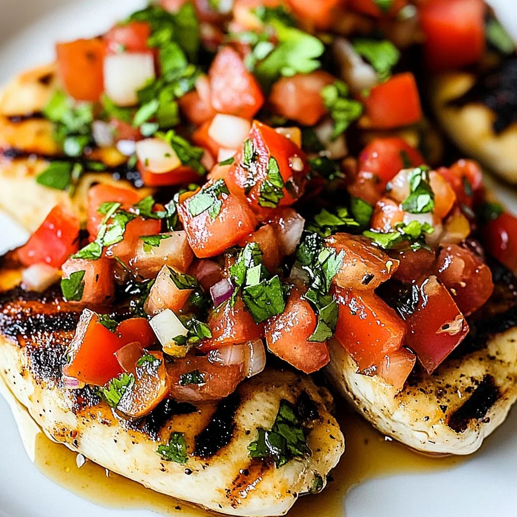 Chicken Bruschetta