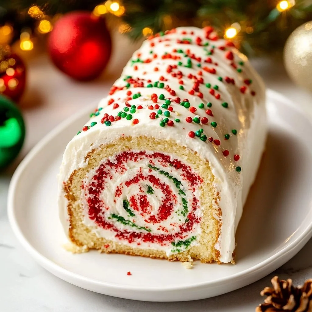 Christmas Roll Cake