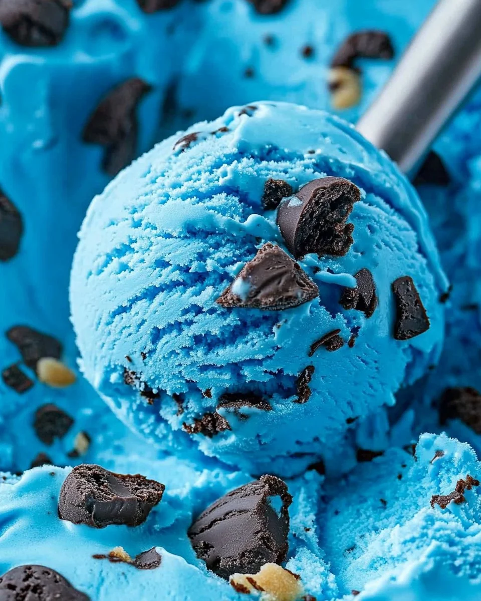 Cookie Monster Ice Cream