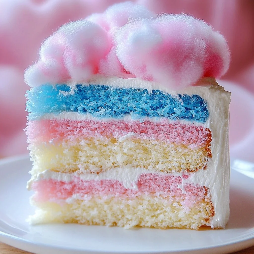 Cotton Candy Cake