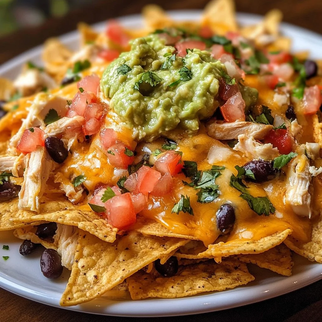 Creamy Chicken Nachos