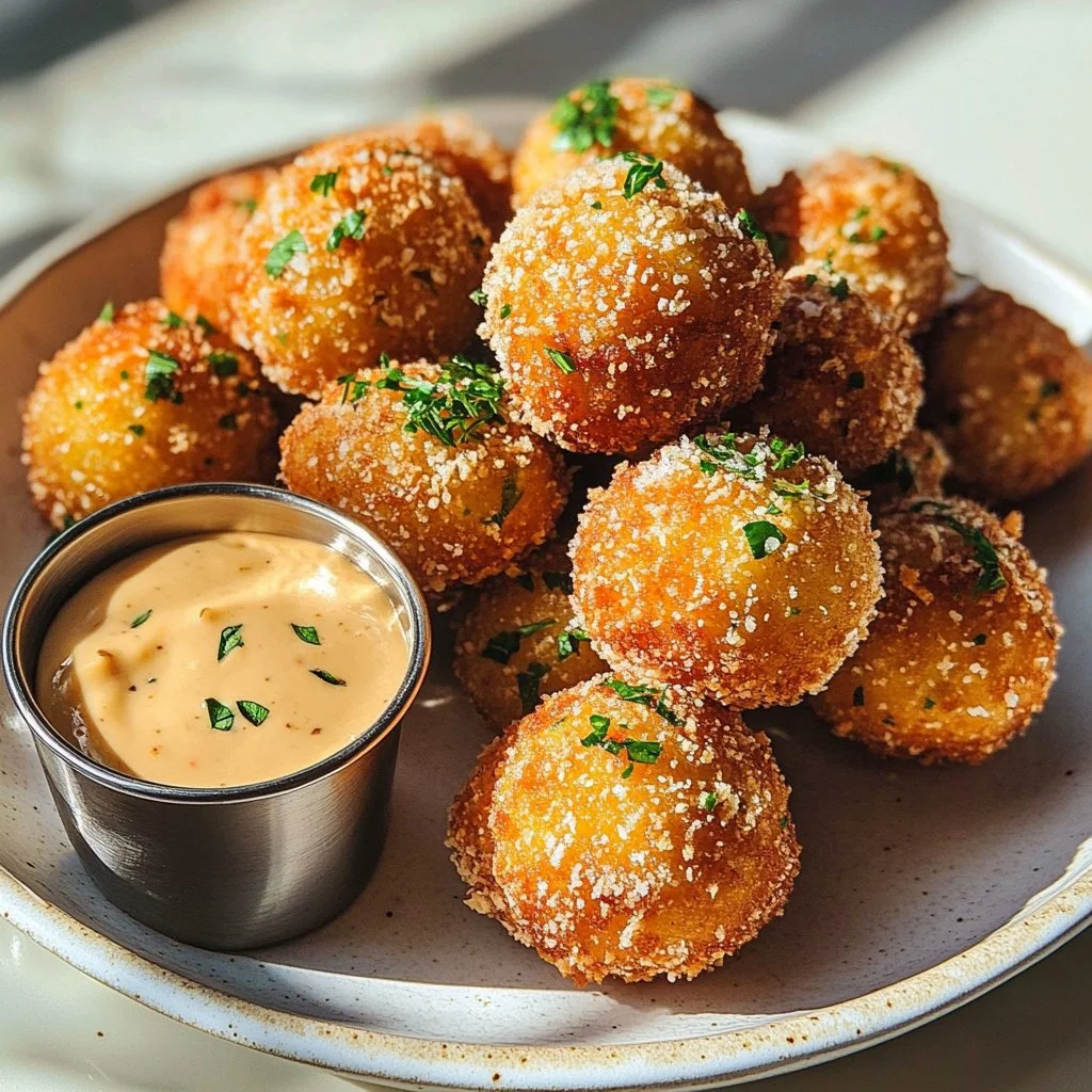 Crispy Cheesy Potato Croquettes