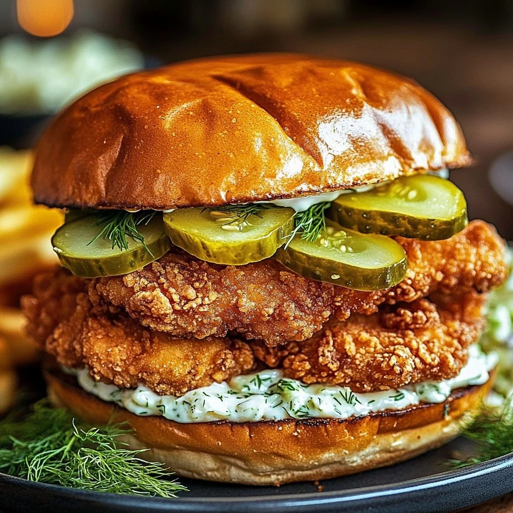 Crispy Dill Chicken Sandwich
