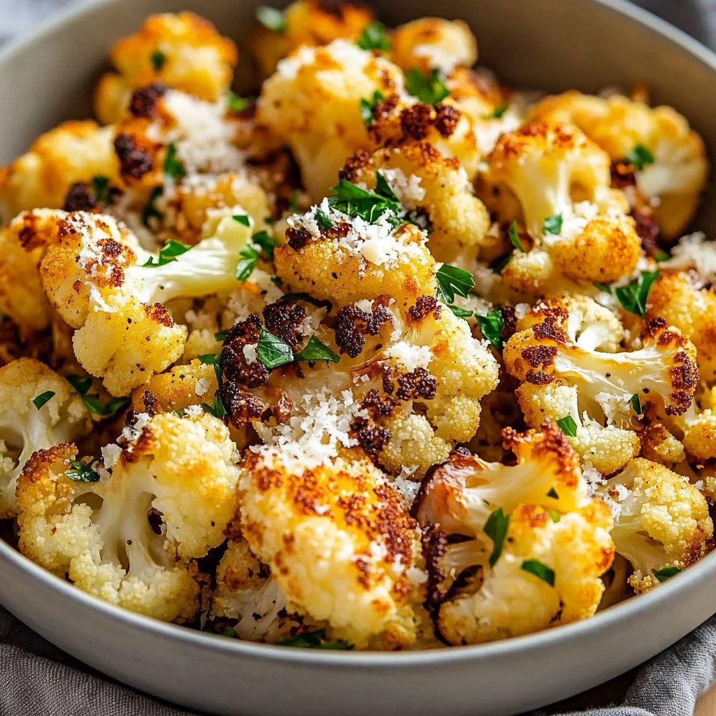 Crispy Roasted Cauliflower