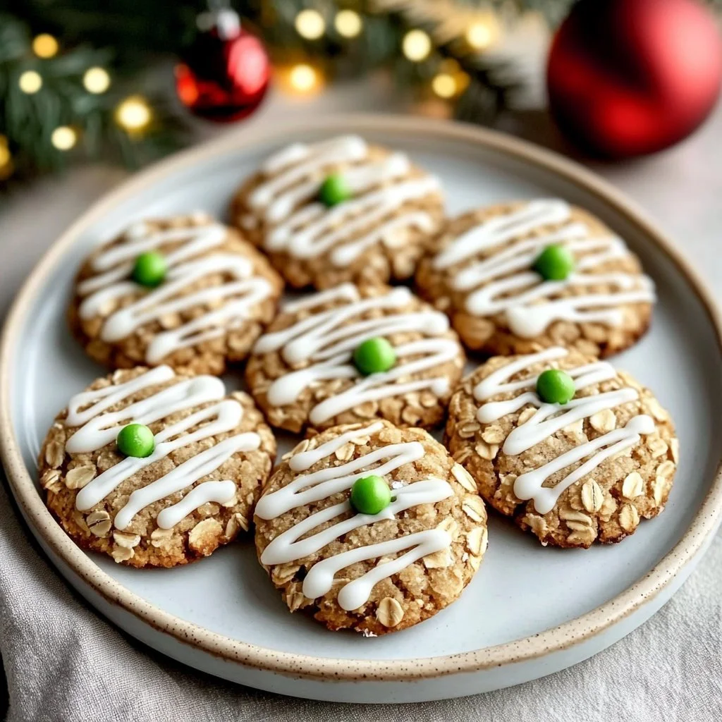 Crumbl Iced Oatmeal Cookies