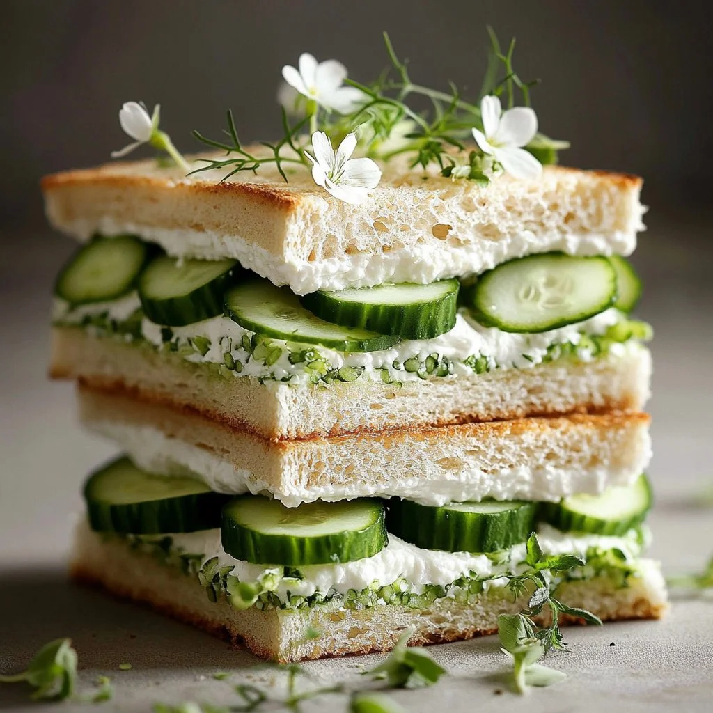 Cucumber Tea Sandwiches