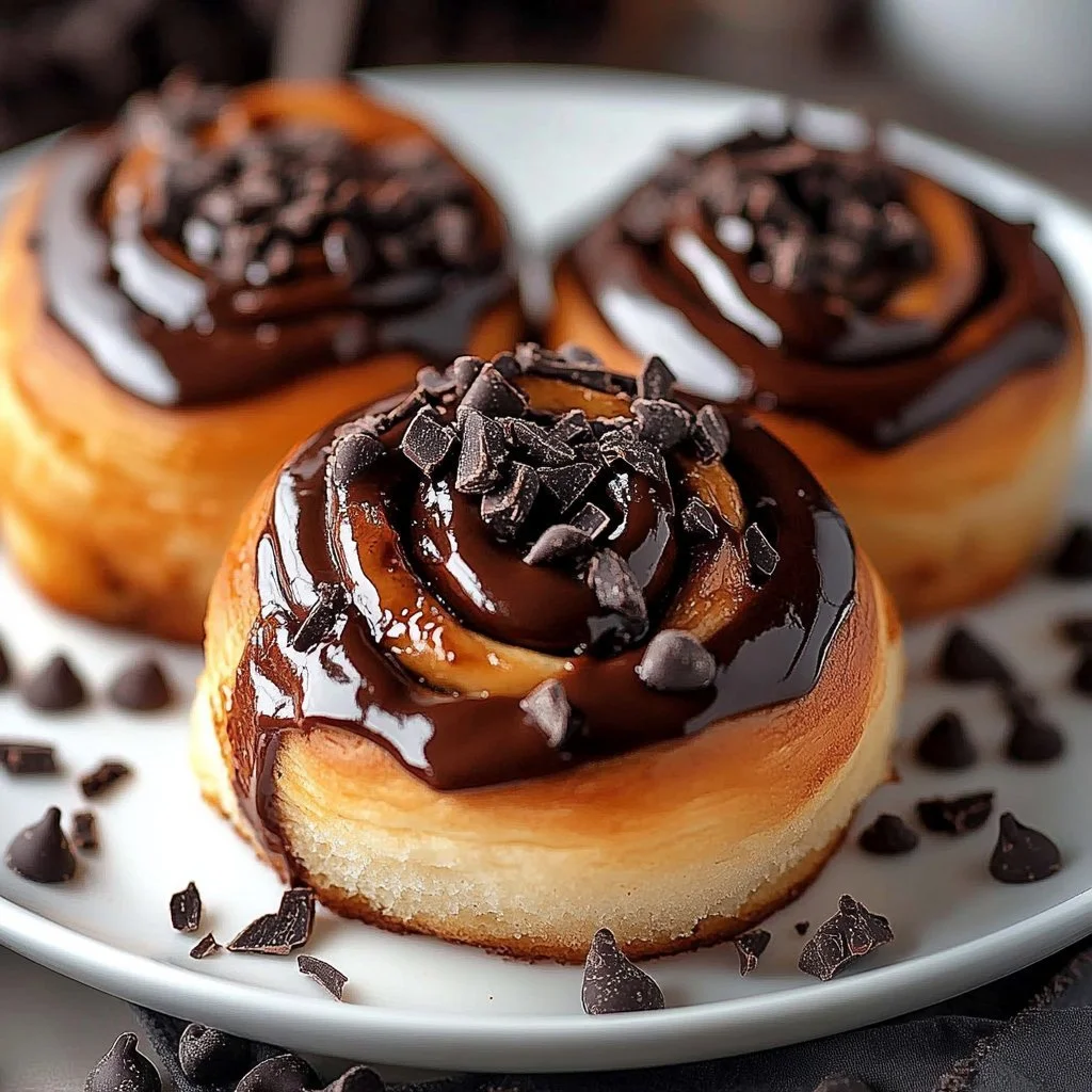 Decadent Chocolate Cinnamon Rolls