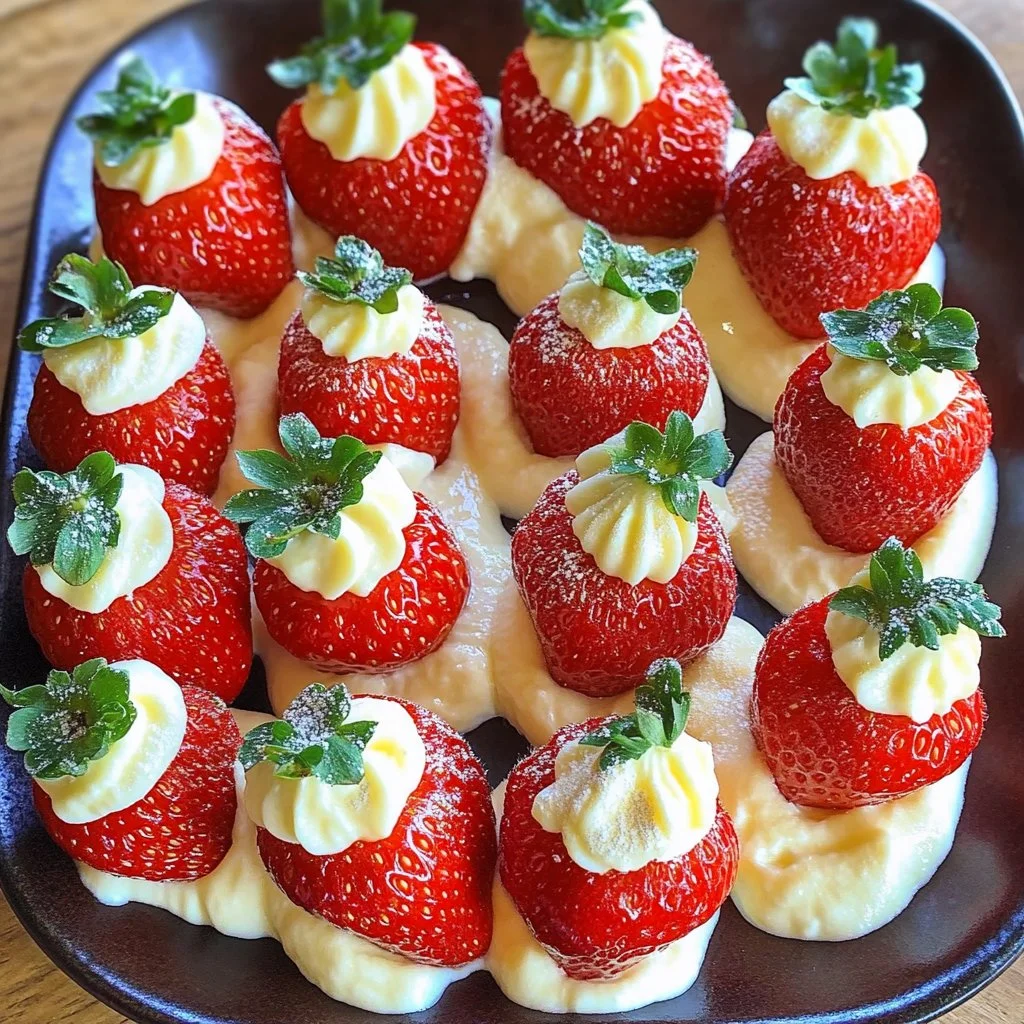 Deviled Strawberries