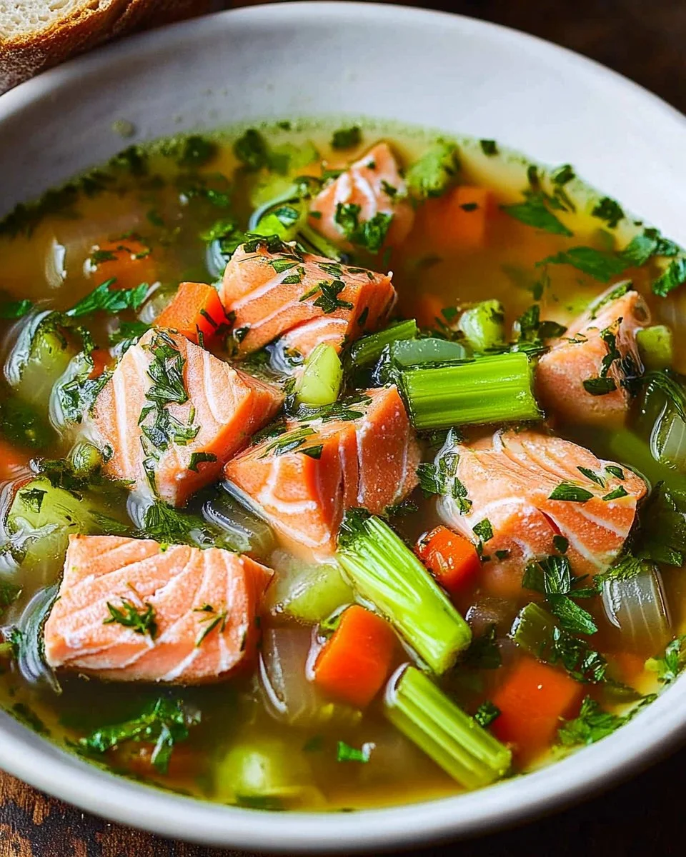 Easy Salmon Soup