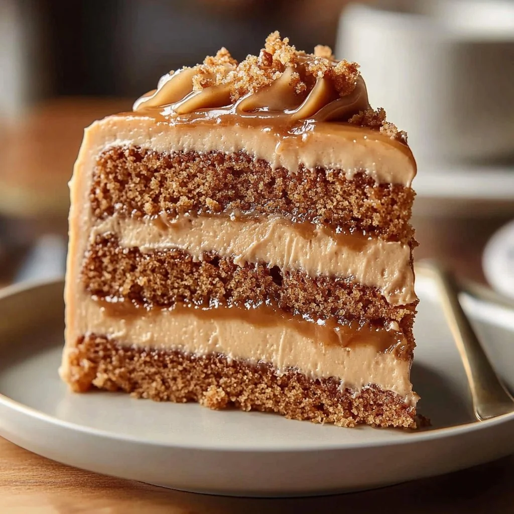 Gingerbread Cake with Cinnamon Molasses Cream Cheese Frosting