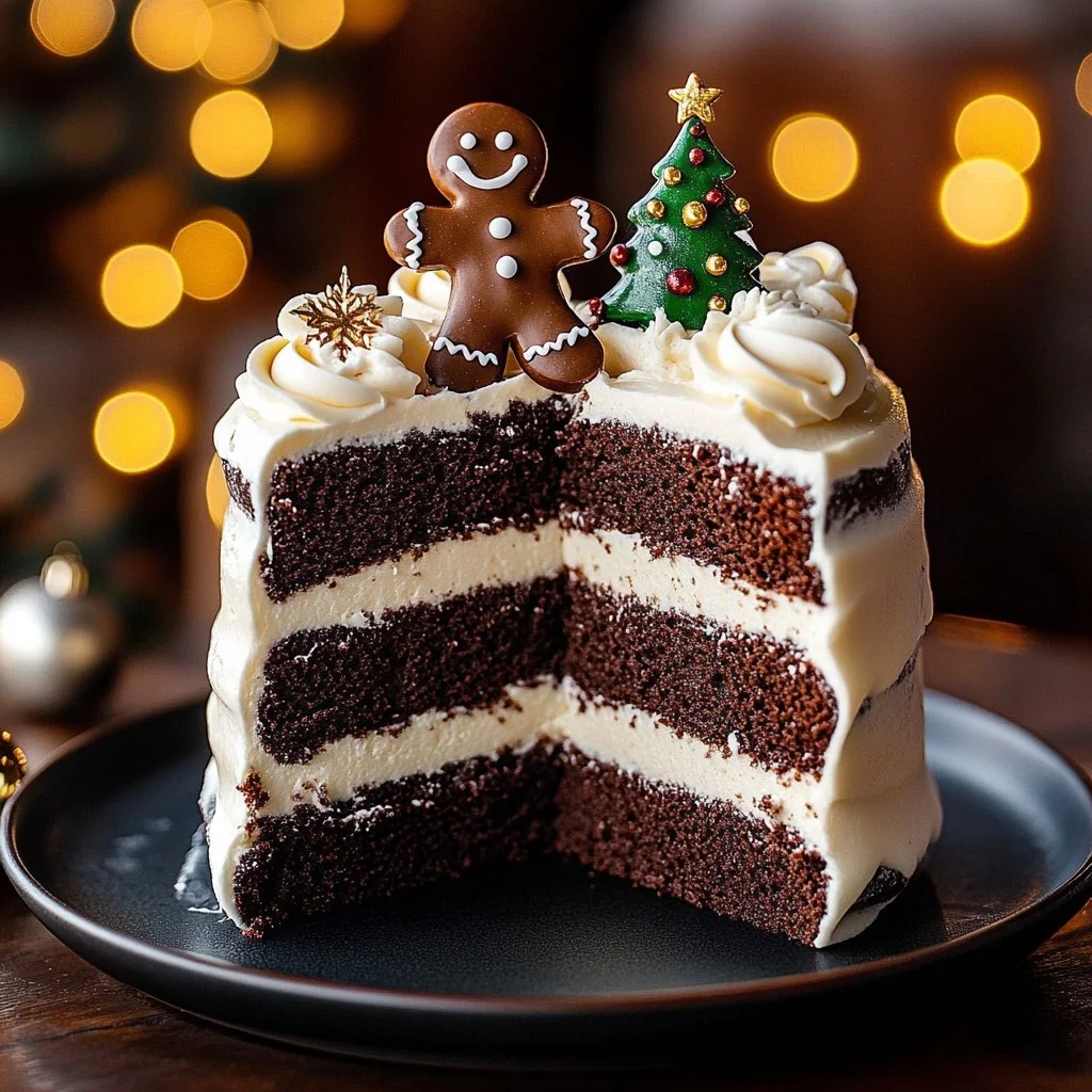 Gingerbread Layer Cake
