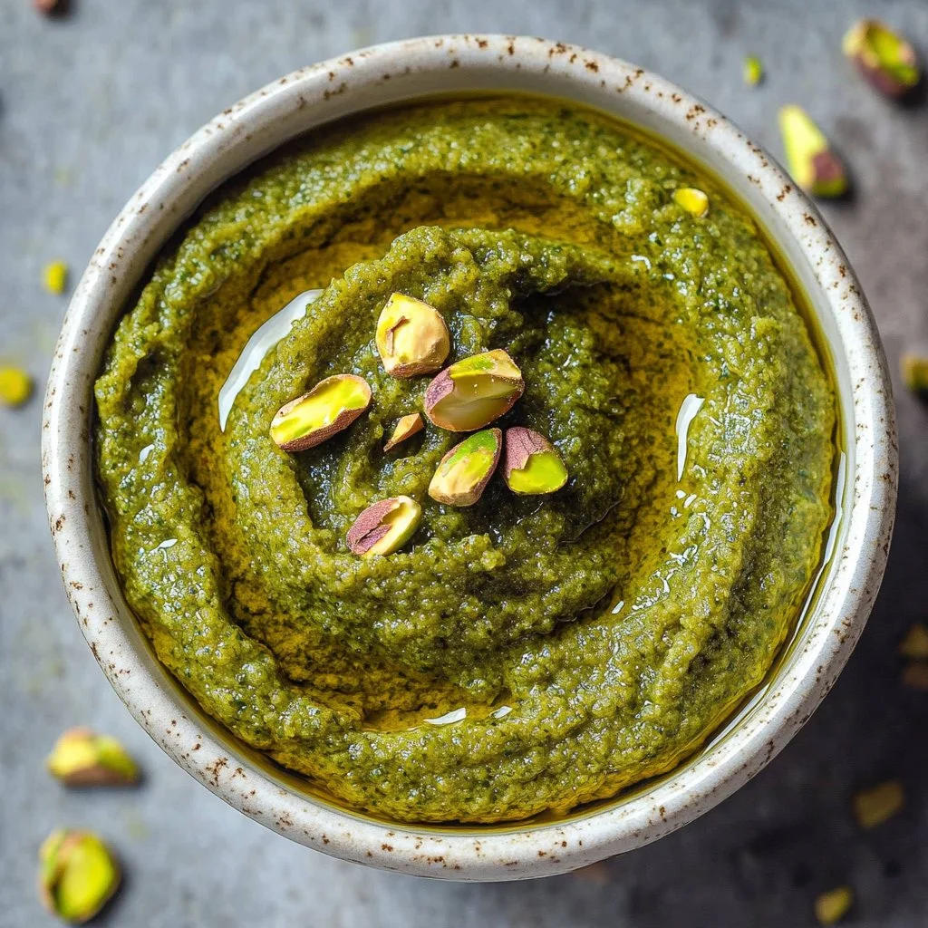 Homemade Pistachio Spread