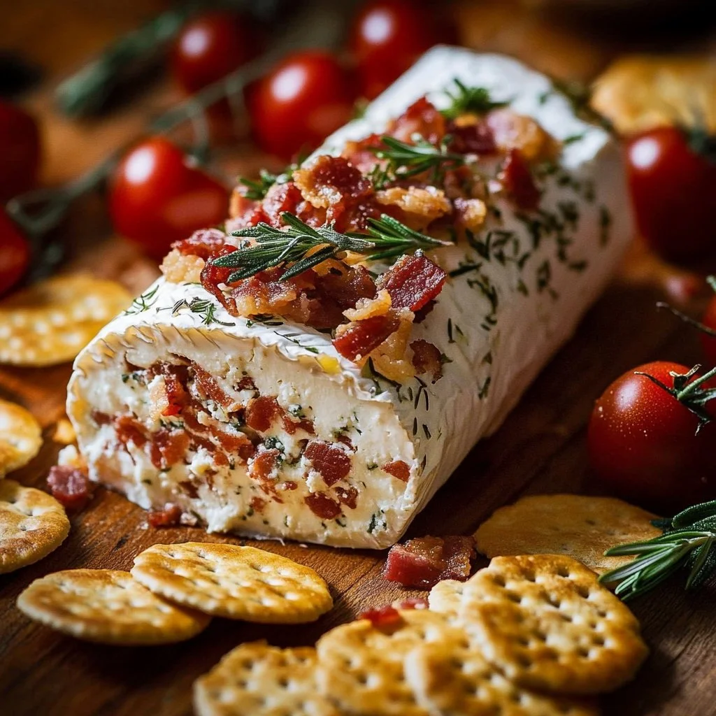 Italian Antipasto Cream Cheese Log