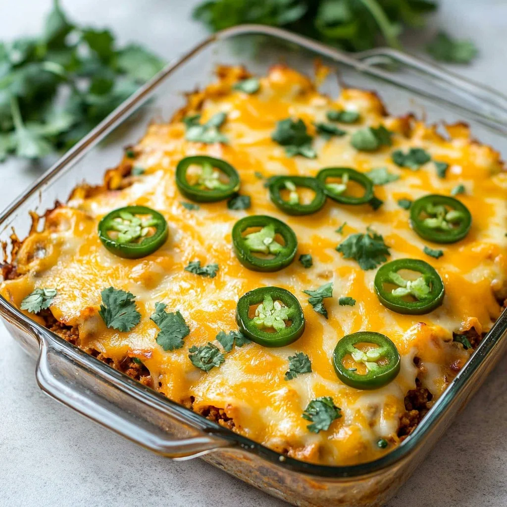 Keto Taco Casserole