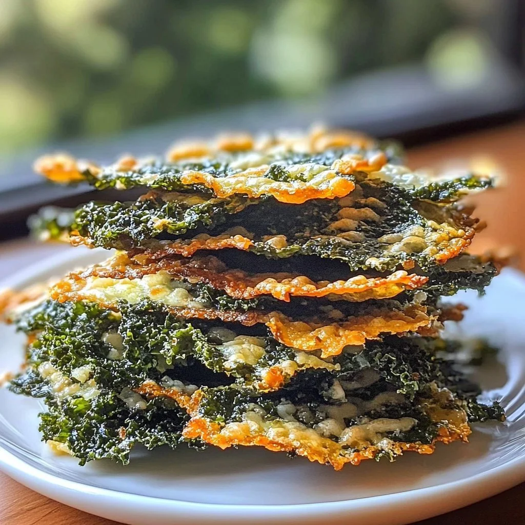 Mediterranean Spinach and Feta Cheese Crisps