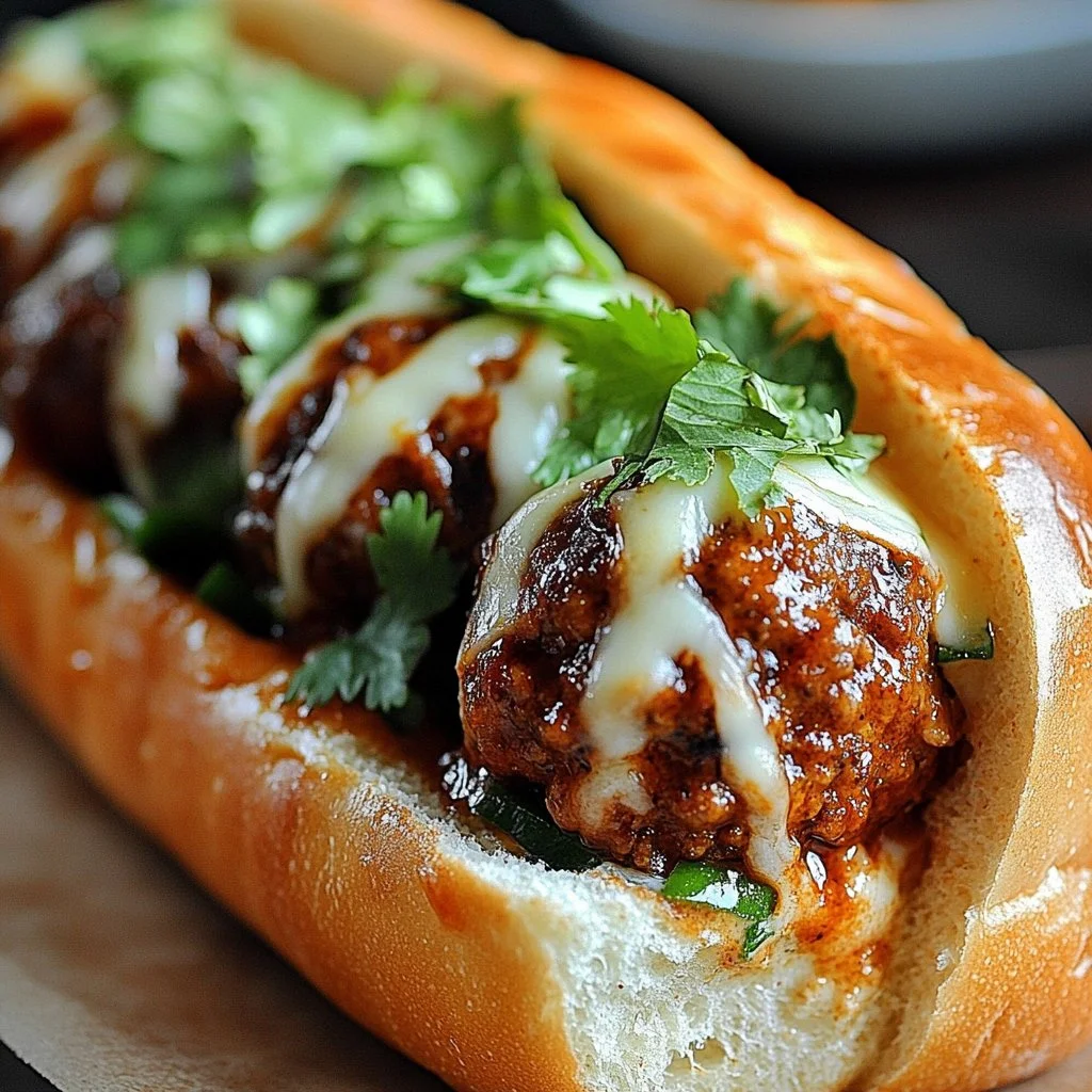 Mouthwatering Meatball Sub Sandwiches