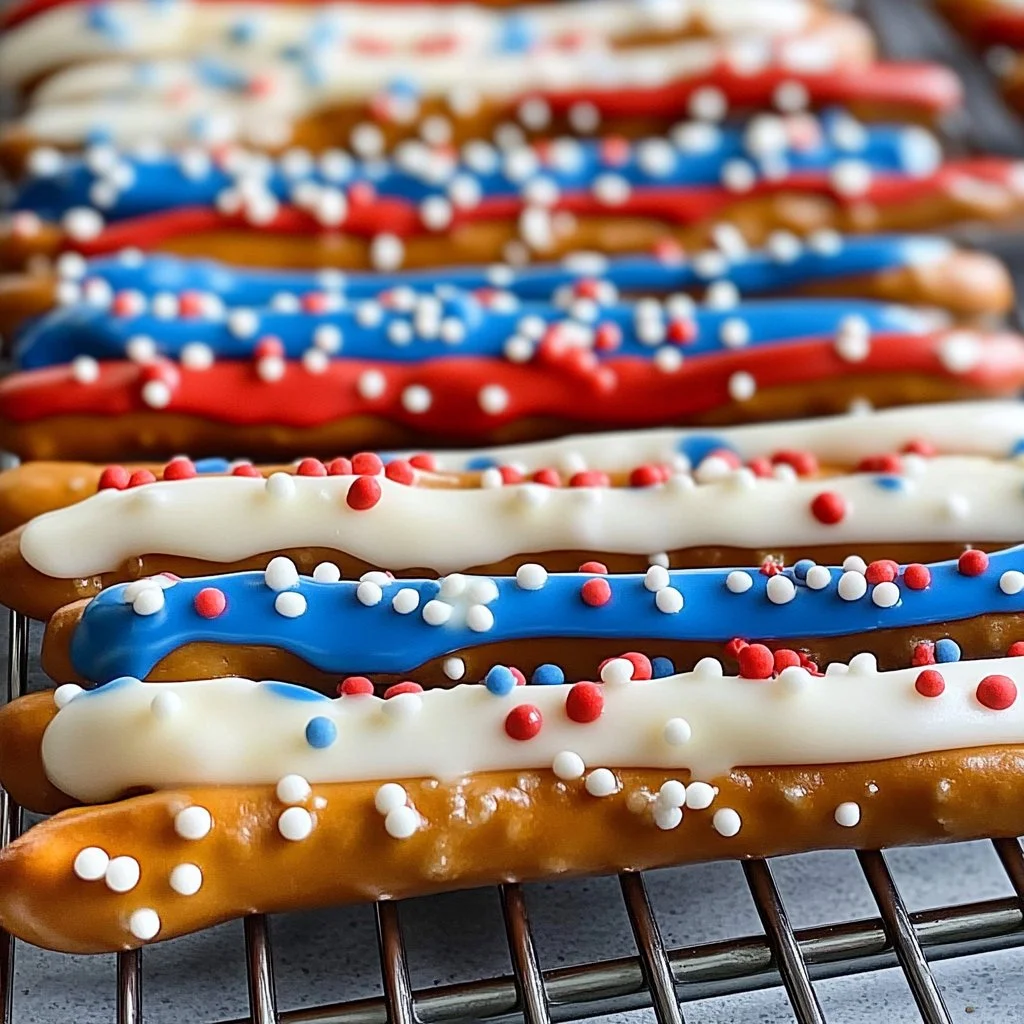 Patriotic Pretzels