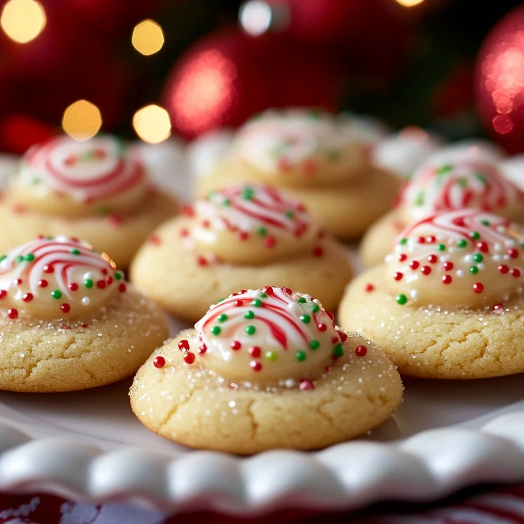 Peanut Butter Christmas Cookies