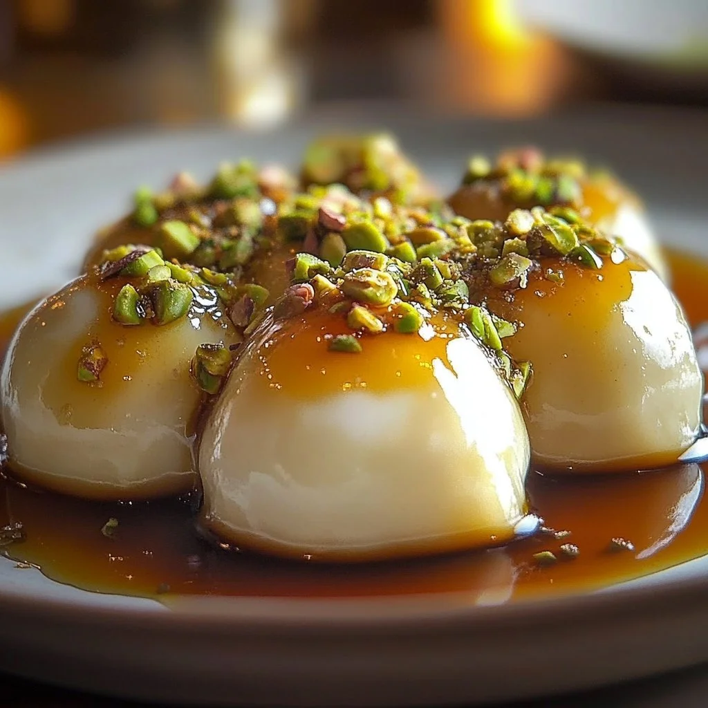 Ricotta Pistachio Honey Bites