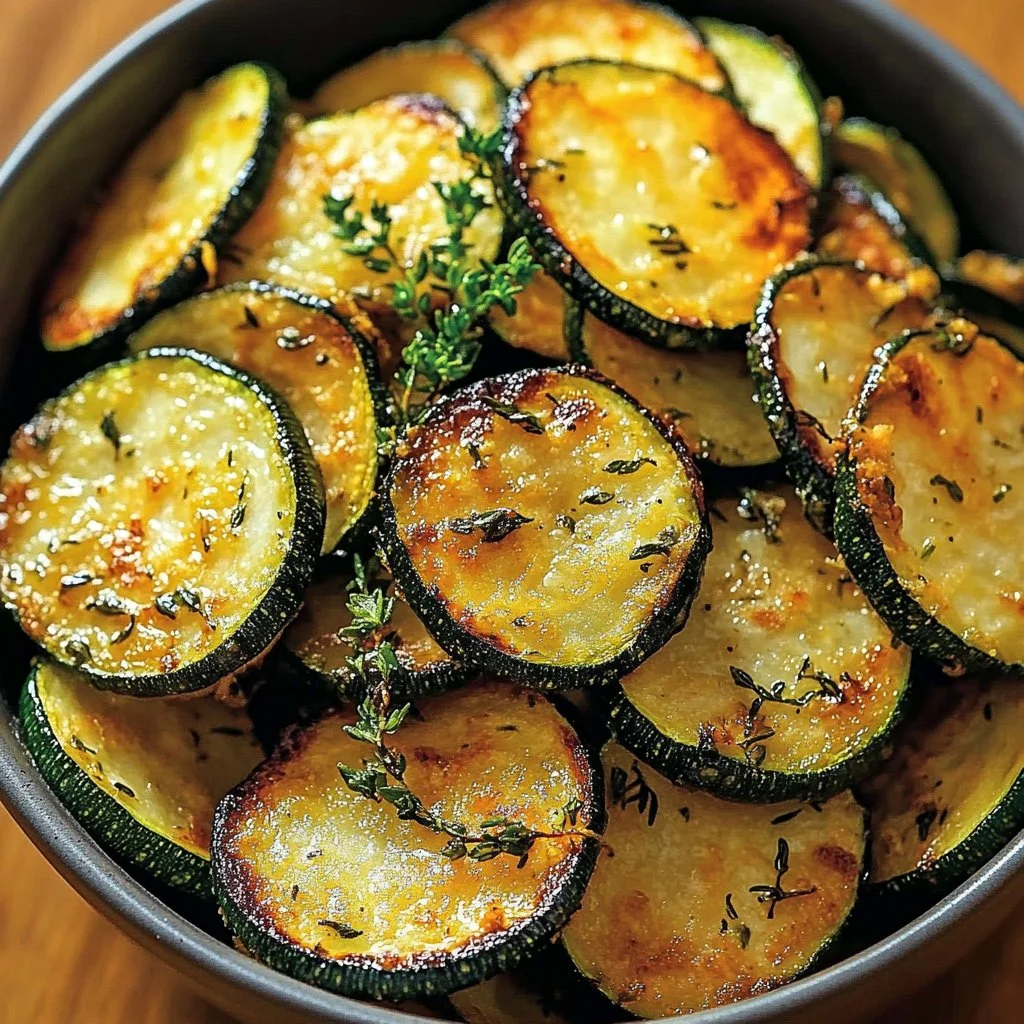 Roasted Summer Squash with Parmesan