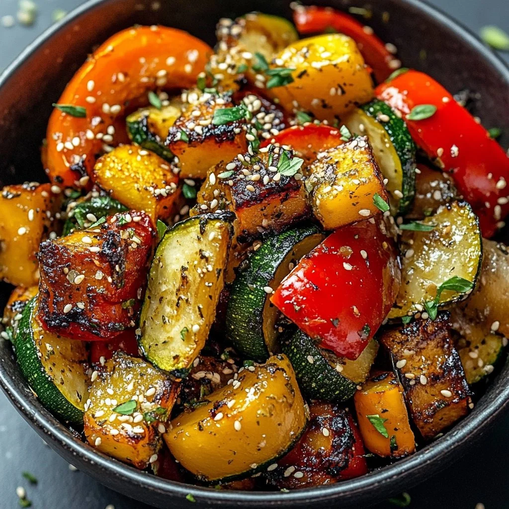 Roasted Vegetable Quinoa Bowl