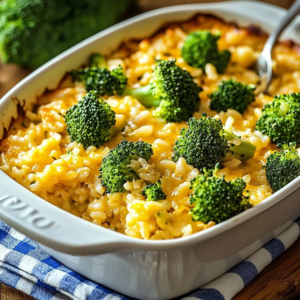 Savory Chicken Broccoli Rice Casserole for Cozy Nights